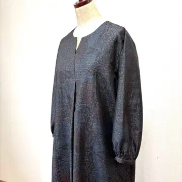 기모노 리메이크 오시마 명주 롱 원피스 (287)