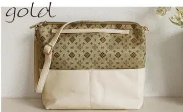 미사용 새상품 CREA TRAVELLER 숄더백 골드