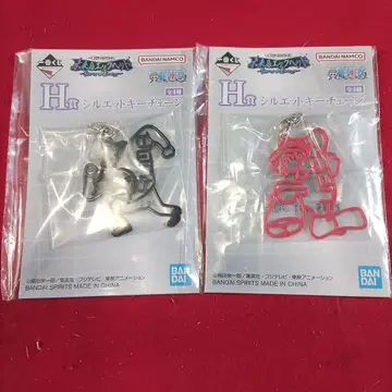 원피스 제일복권 실루엣 키체인 세트