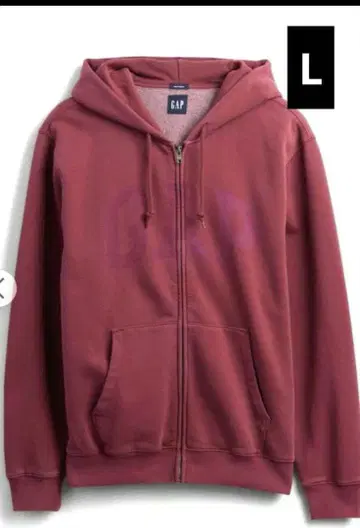 [ 미사용 새상품 ] GAP 아치 로고 집업 후드티 L