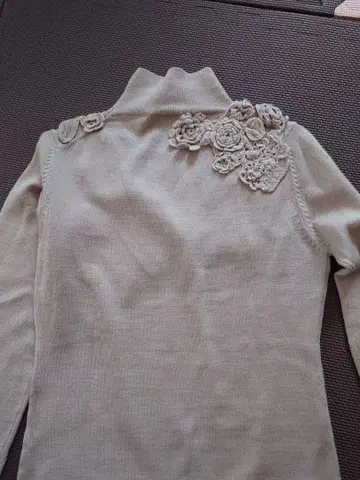 이쿠코 IKUKO 니트 긴팔 스웨터