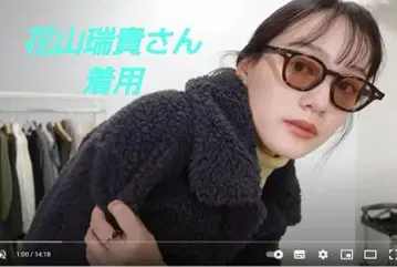 유니클로 / 방풍 아우터 플리스 스텐카라 코트 (DARK GRAY M)