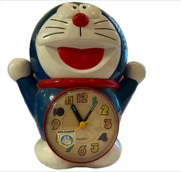 정크제품 도라에몽 알람 시계 약 25cm