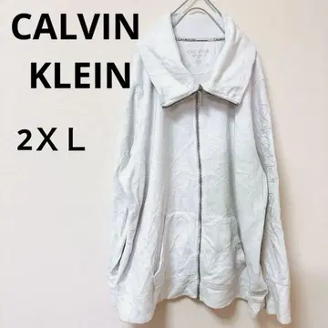 CALVIN KLEIN PERFORMANCE [ 2XL ] 화이트 자켓