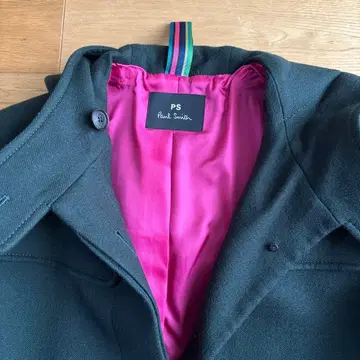 Paul Smith PS 다크 그린 테일러드 코트 40 사이즈