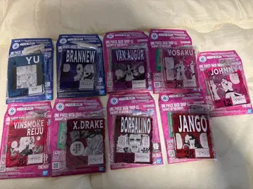 원피스 베이스샵 복권 아크릴 블록 참 9종 레이쥬 황원숭이