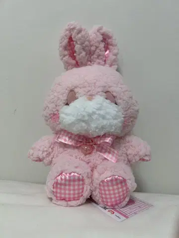 Kushurme 앉아있는 BIG 봉제 인형 핑크