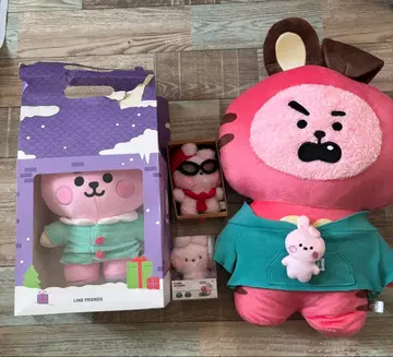 LINE FRIENDS 봉제 인형 세트 COOKY. 정국