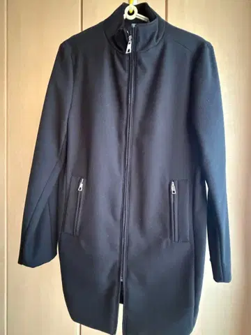 연말 할인 MENS 포멀 ZARA MAN 블랙 롱 코트 L 사이즈