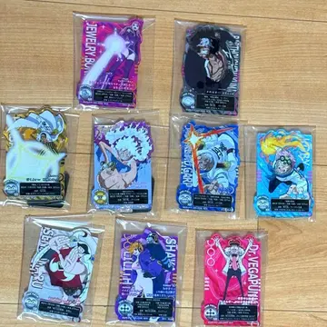 제일복권 원피스 미래섬 에그헤드 I상 ACLLECT 9종 세트