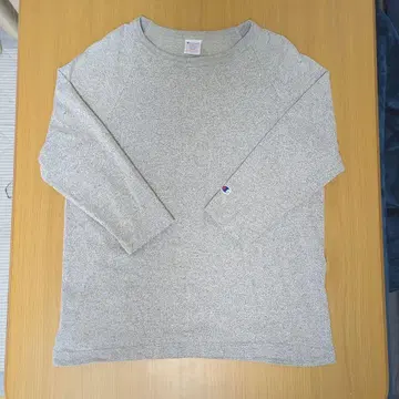 Champion T1011 남성용 M 헤비 웨이트 저지 7부 기장 티셔츠