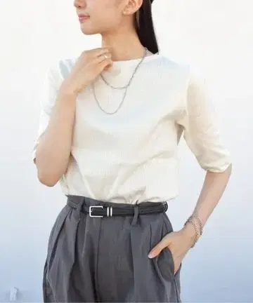 ORCIVAL 오르치발 오부소매 티셔츠