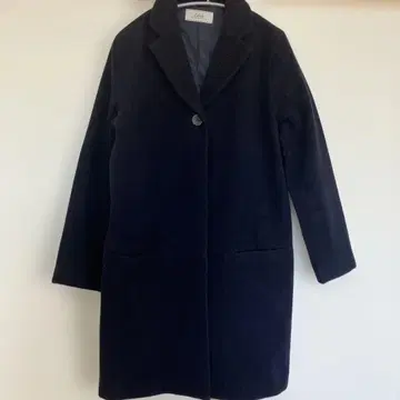 모토마치 제라르 네이비 체스터 코트