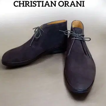 CHRISTIAN ORANI 일본제 스웨이드 처카 부츠 26.0cm