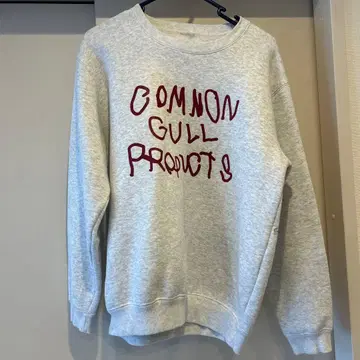 COMMON GULL PRODUCTS 로고 프린트 트레이닝복 맨투맨