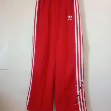 아디다스 오리지널 트랙 팬츠 여성용 M 삼잎 로고 3도 라인