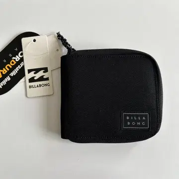 택 포함 새상품 BILLABONG 블랙 지갑 블랙