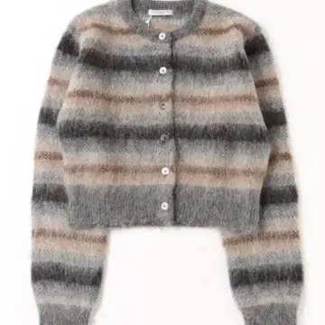 BEAUTY&YOUTH 카스리 보더 니트 가디건