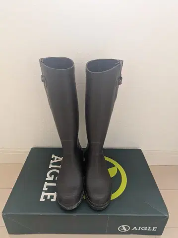 AIGLE 에이글 러버 레인부츠 EUSize36 (약 23.0cm)