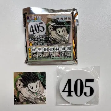 헌터 시험 번호판 아크릴 배지 & 스티커 컬렉션 곤