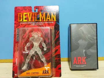 나가이 고 데빌맨 피규어 비디오 테이프 포스터 2장 케이스 포함