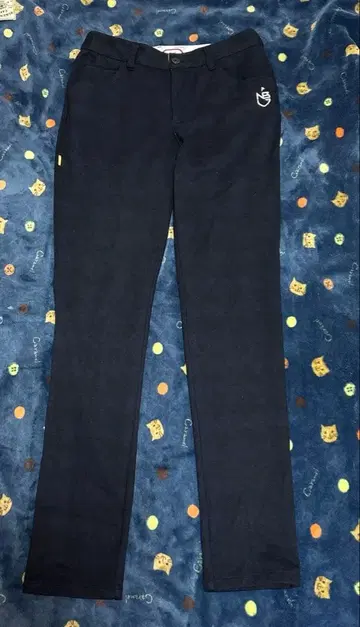 뉴발란스골프 여성용 M 팬츠 네이비 하운드투스