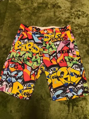 라우드마우스 하프 팬츠 화려한 M 사이즈