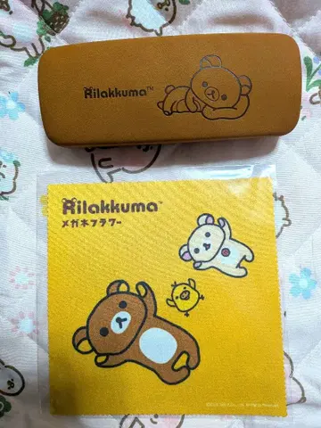 리락쿠마 안경 케이스 & 안경닦이