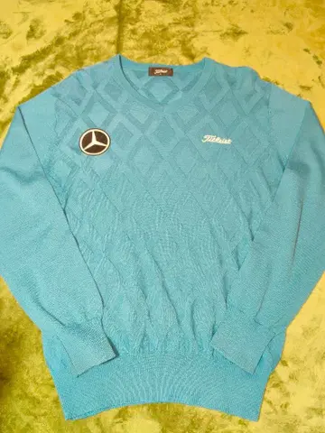 타이틀리스트 Titleist L 파랑 스웨터