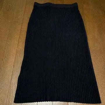 콩트와르 데코토니에 리브 타이트 스커트