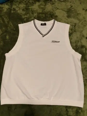 타이틀리스트 Titleist 화이트 베스트 LL 사이즈