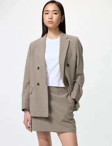 미사용 새상품 유니클로 스코트 브라운