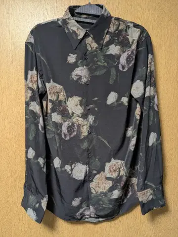 LAD MUSICIAN 라드뮤지션 꽃무늬 폴리 긴팔 셔츠