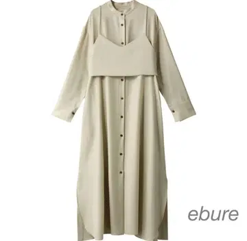 ebure 에부르 뷔스티에 부착 원피스