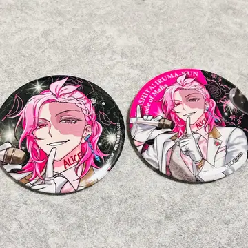 새상품 이리마 군 앨리스 캔뱃지 2종