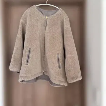 글로벌 워크 리버서블 보아 자켓