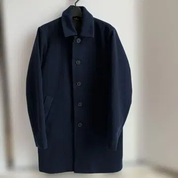 MONO-MART 네이비 체스터 코트 M