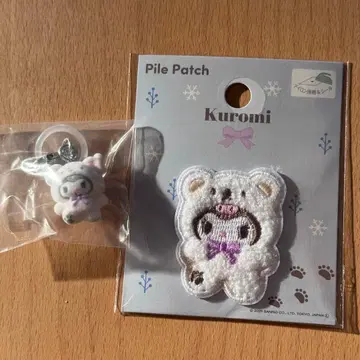 산리오 쿠로미 포근포근 스노우 파일 와펜