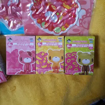 제일복권 장난꾸러기 곰 그루미 치비큥 캐릭터 전 3종 미개봉