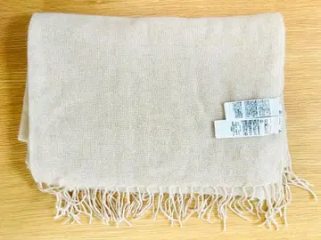 무인양품 캐시미어 100% 스톨 베이지 계열 used