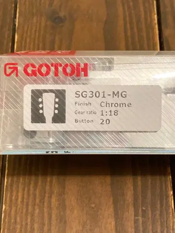 GOTOH 매그넘 락 페그 SG301 MG-20 L3+R3 새상품급 중고