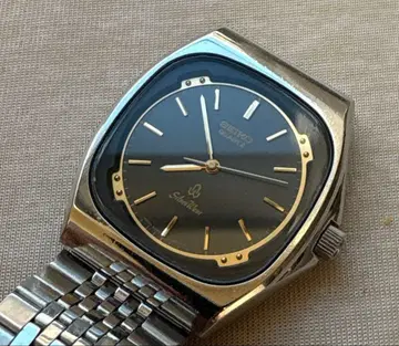 SEIKO Sijver Wave 5030-5280 작동 양품 레어