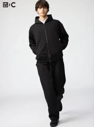 UNIQLO 블랙 이지 팬츠 M 사이즈