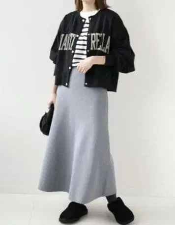 JOURNAL STANDARD relume 워셔블 니트 스커트