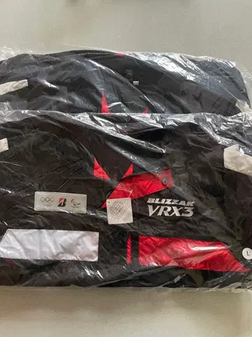 BLIZZAK VRX3 자켓 블랙 레드 화이트 L