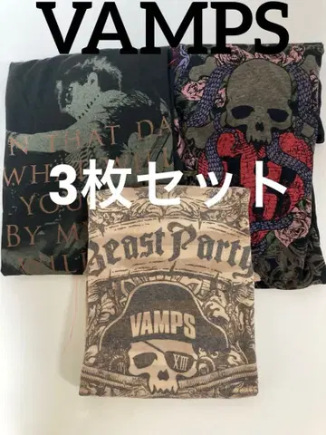 VAMPS HYDE T셔츠 3장 세트