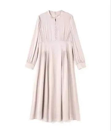 내추럴 뷰티 베이직 버튼 원피스