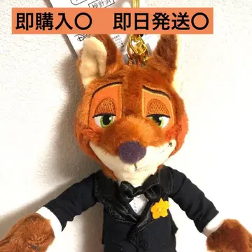 닉 봉제 인형 키링 체인 Disney 주토피아 매장 한정판