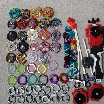 베이블레이드 세트 다수의 부품 포함