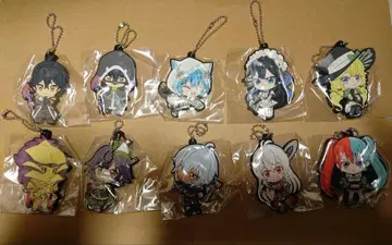 무한 가챠 캡슐 러버 마스코트 전 10종 컴플리트 세트 키링